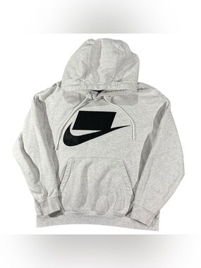 Nike Mens NSW "Not A Sample" Pullover Hoodie Medium Black Light Grey Nike BV4540